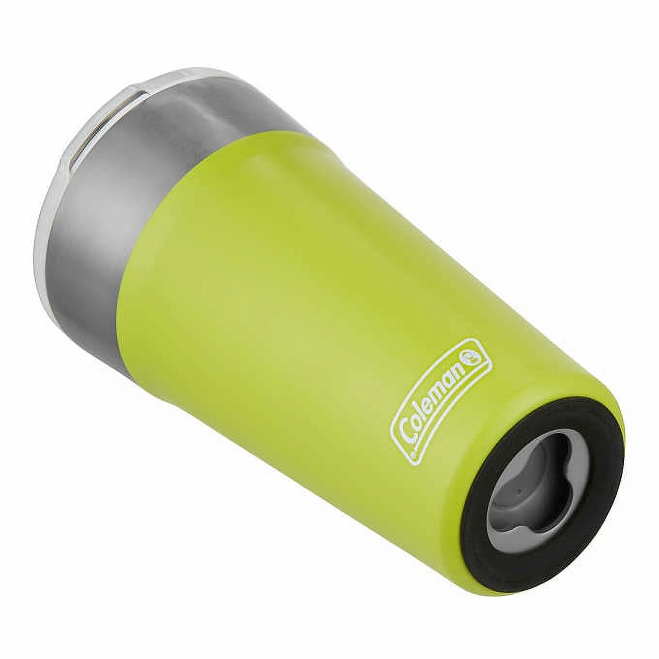 Coleman Stainless Steel Tumbler 2-pack, 20oz (Green) and 18oz (Blue)