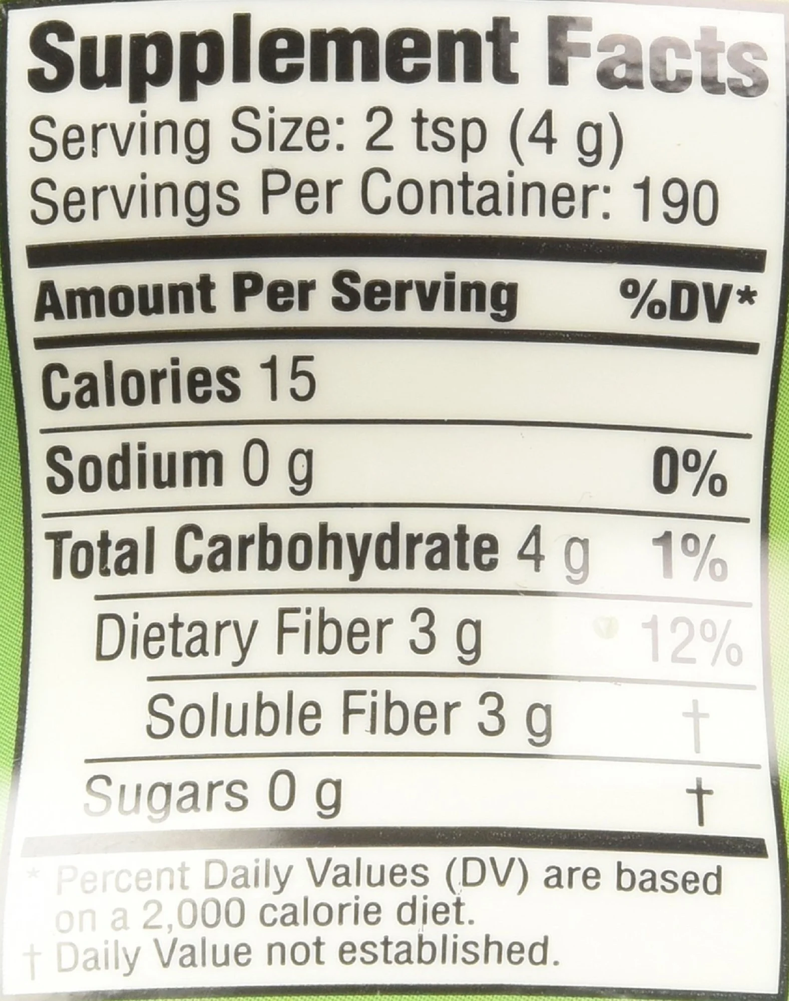 Benefiber Fiber Supplement - 190 Servings