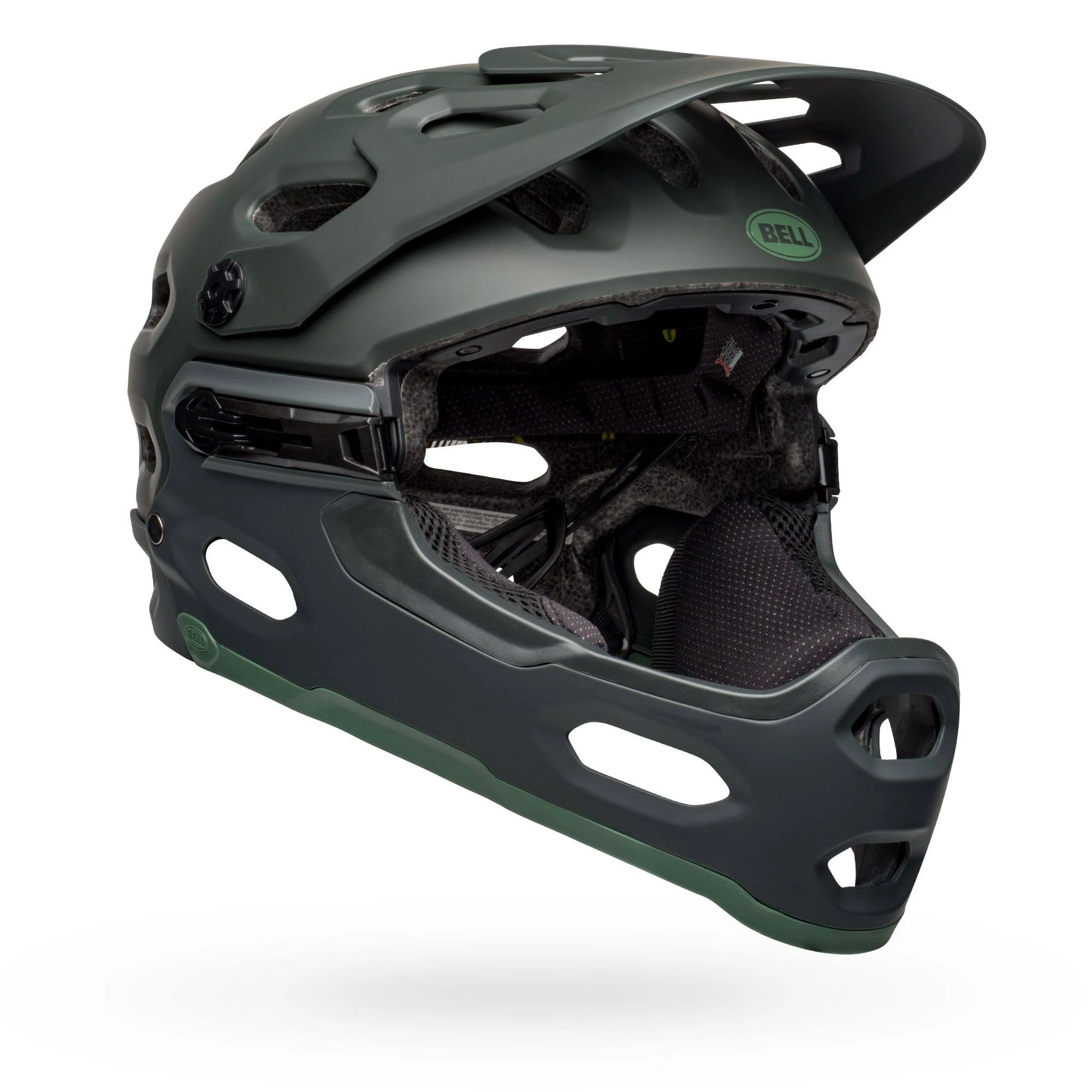 Bell Super 3R MIPS Helmet Small Matte Green