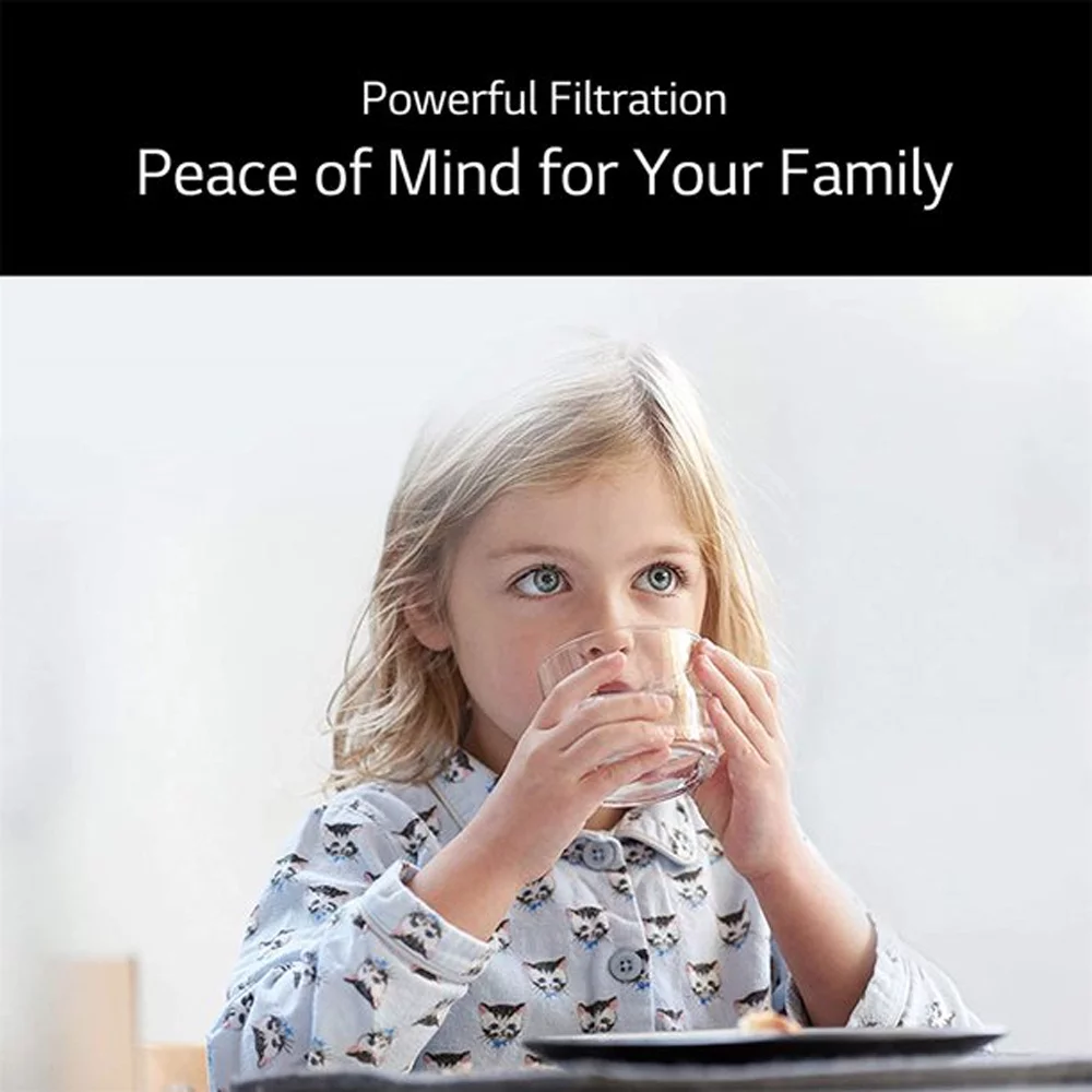 4Pcs LG LT1000P Replacement Refrigerator Water Filter,Fit for LG LT1000P 469980 46-9980 ADQ747935 GF-D706BSL Fresh Water Filter