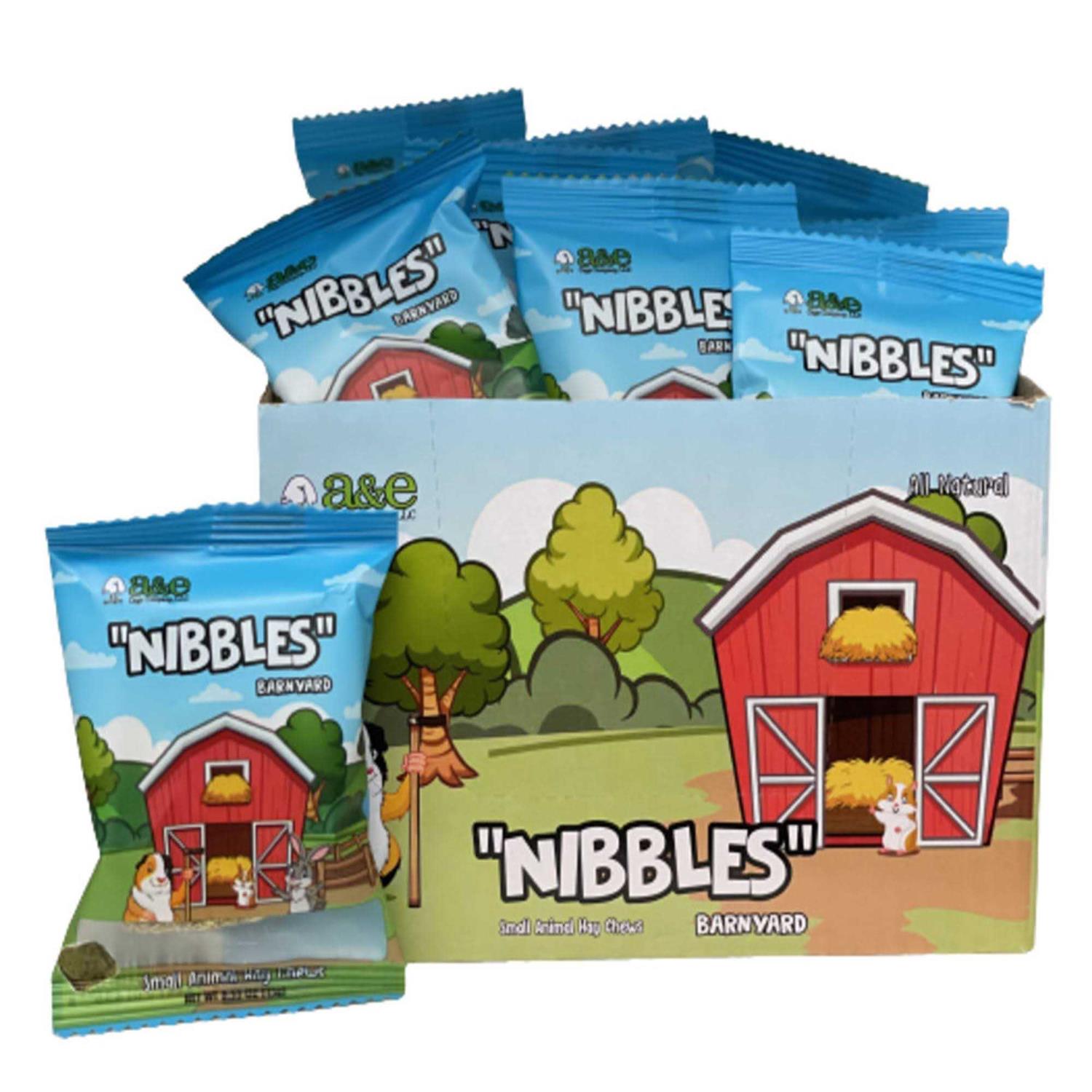A & E Cages Barnyard Nibbles Hay Chew Small Animal Bites - Pet Supplies online store