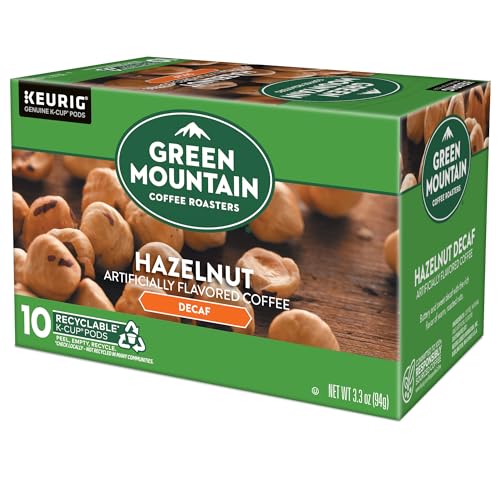 Green Mountain Coffee Roasters Hazelnut Coffee, Keurig Single-Serve K-Cup pods, Light Roast, 96 Count