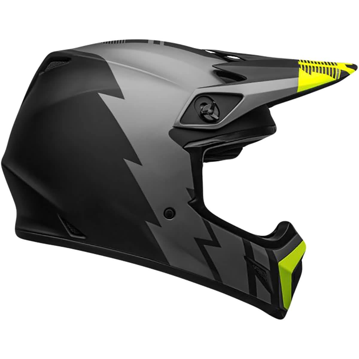 Bell MX-9 MIPS Strike Helmet Infrared/Green/Black M