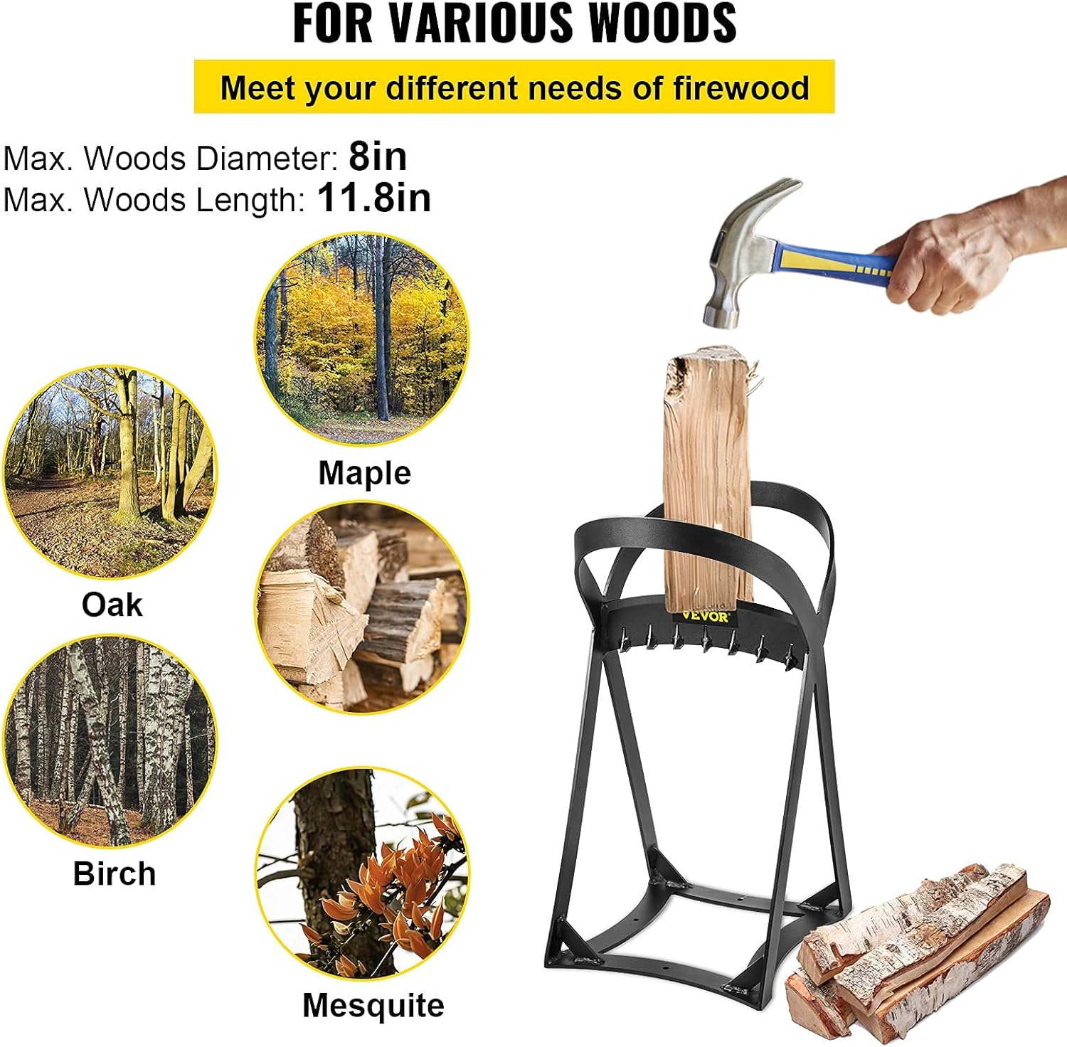 VEVOR Log Splitter 20.3