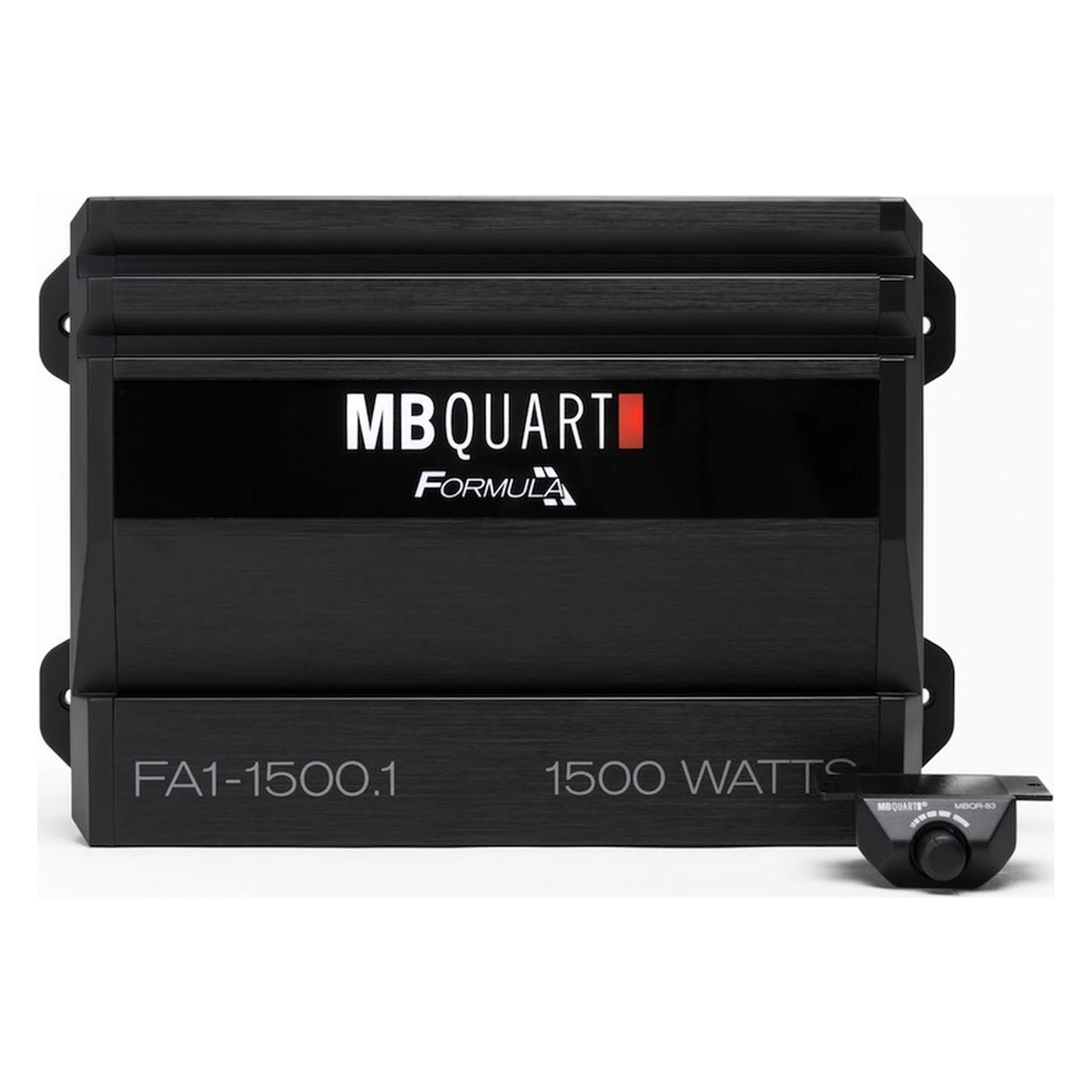 MB Quart Formula Monoblock Class D 1,500W Car Audio Amplifier, Black