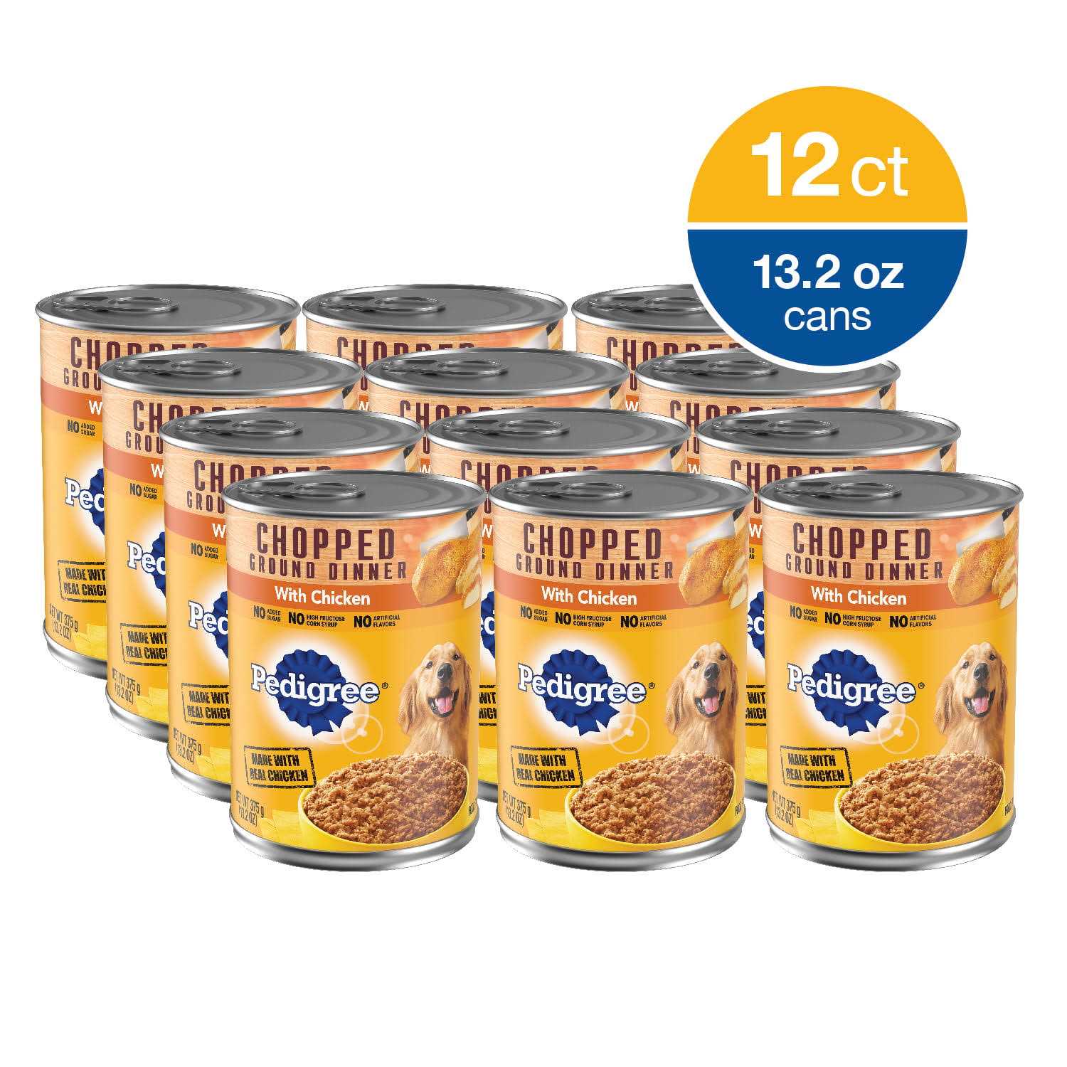 Pedigree Chopped Ground Dinner Dog Food - Pet Supplies online store
