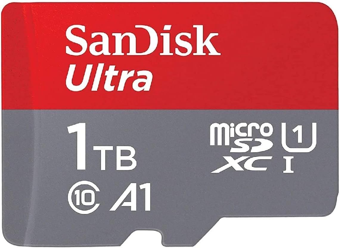 SanDisk 512GB Ultra microSDXC UHS-I Memory Card with Adapter - 120MB/s, C10, U1, Full HD, A1, Micro SD Card - SDSQUA4-512G-GN6MA Pack of 2