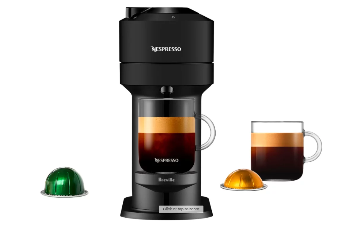 Nespresso - Vertuo Next Coffee and Espresso Maker by Breville, Limited Edition - Matte Black