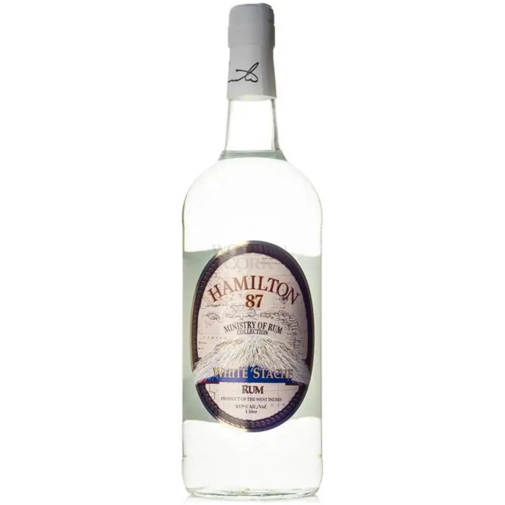Hamilton 87 White 'Stache Rum - Nestor Liquor