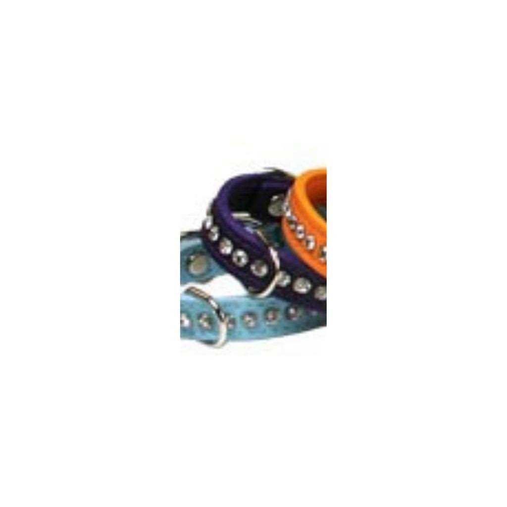 OmniPet Signature Leather Crystal Dog Collar - Pet Supplies online store