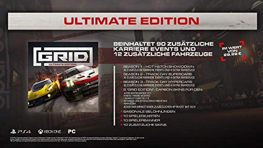 GRID ULTIMATE EDITION - [Xbox One]