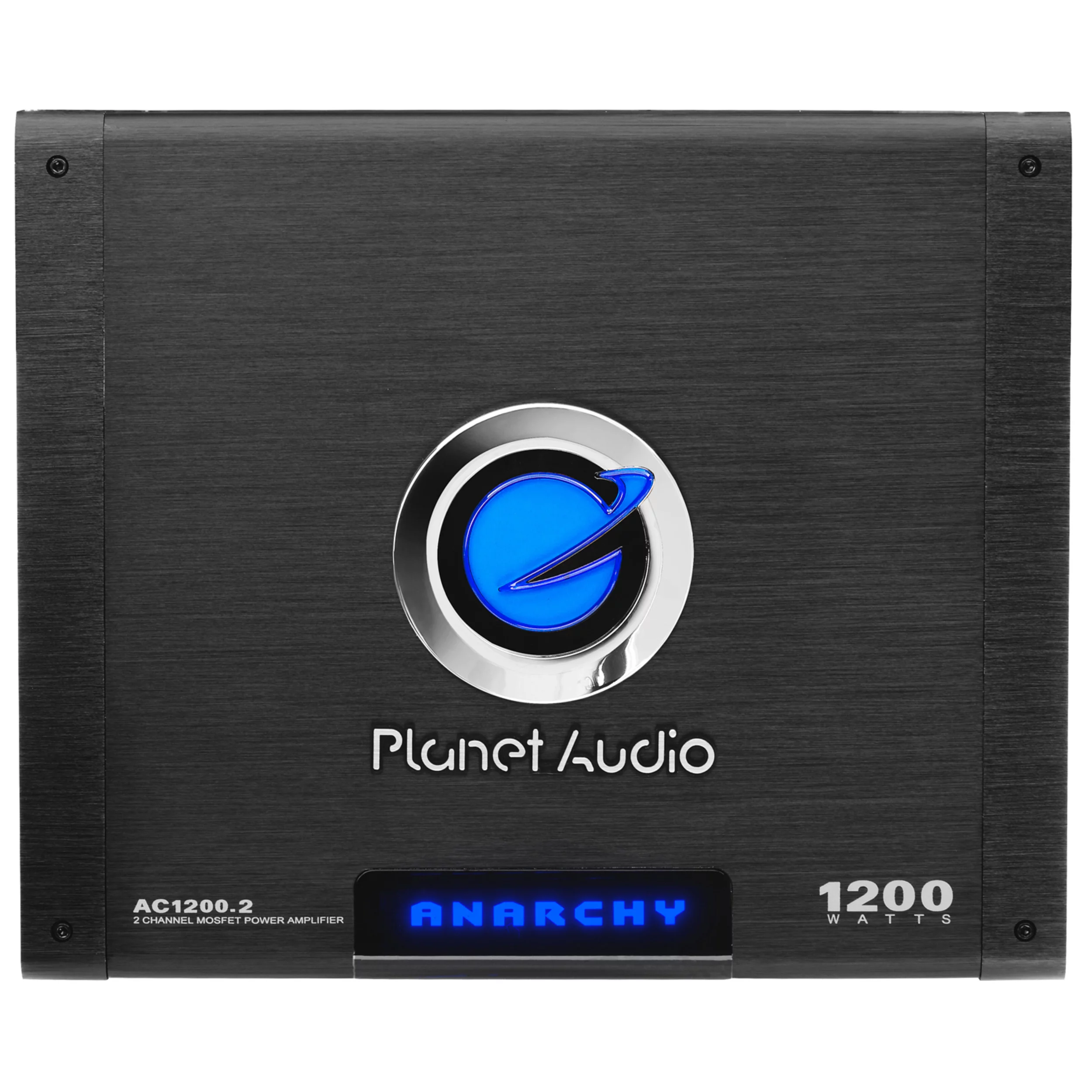 Planet Audio AC1200.2 2 Channel 1200 Watt Car Amplifier, Full Range, Bridgeable