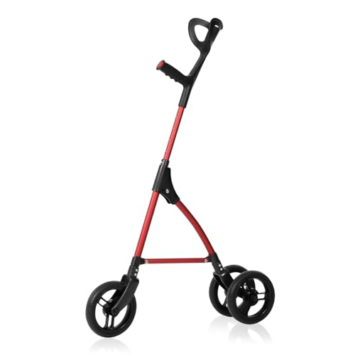 DAILYLIFE Rollator Walkers for Seniors, Steerable Cane with 7.5