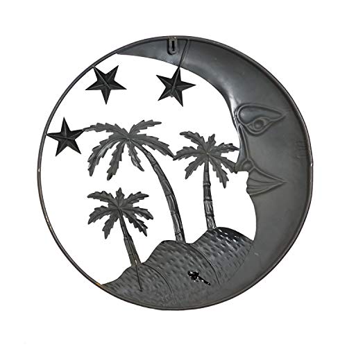 Benzara Metal Sun Moon Wall Decor Discounted Wall Art