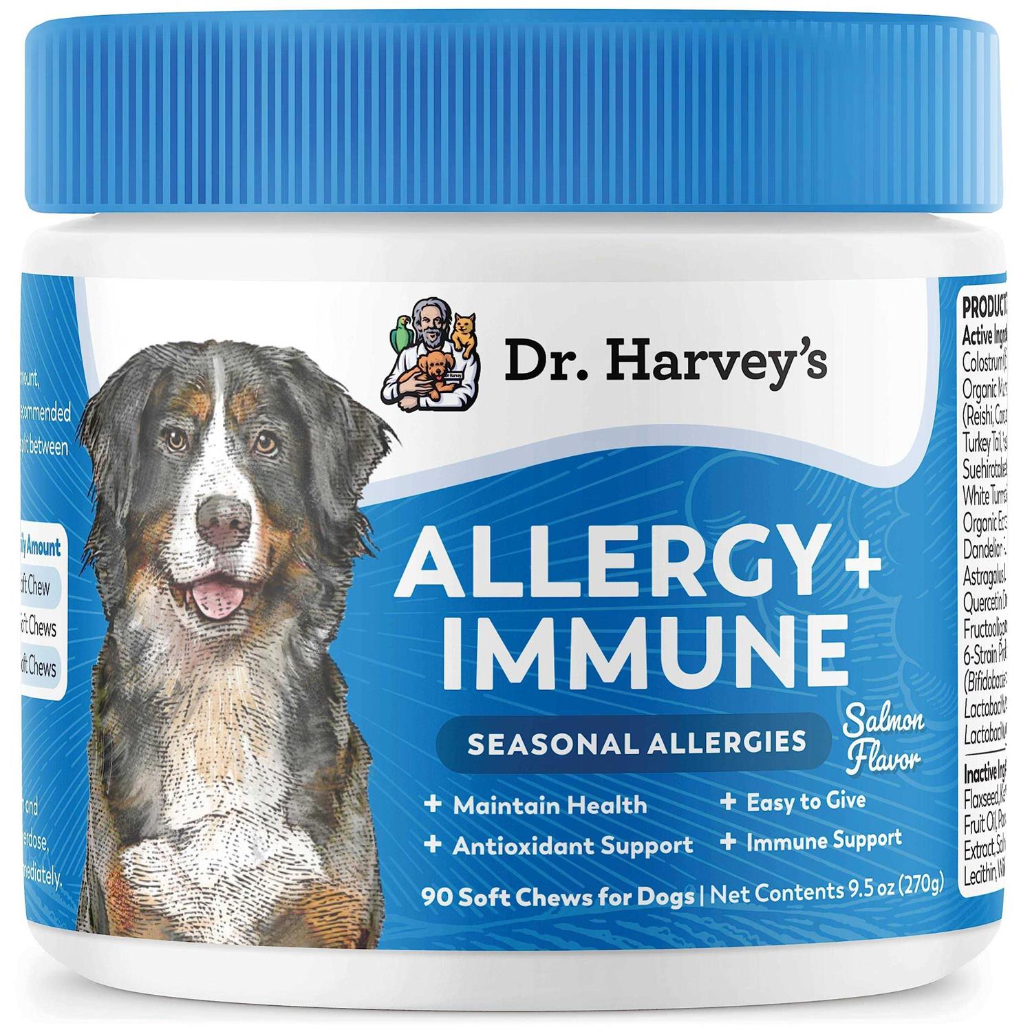 Dr. Harvey's Allergy + Immune Support Soft Chews for Dogs - Pet Supplies online store