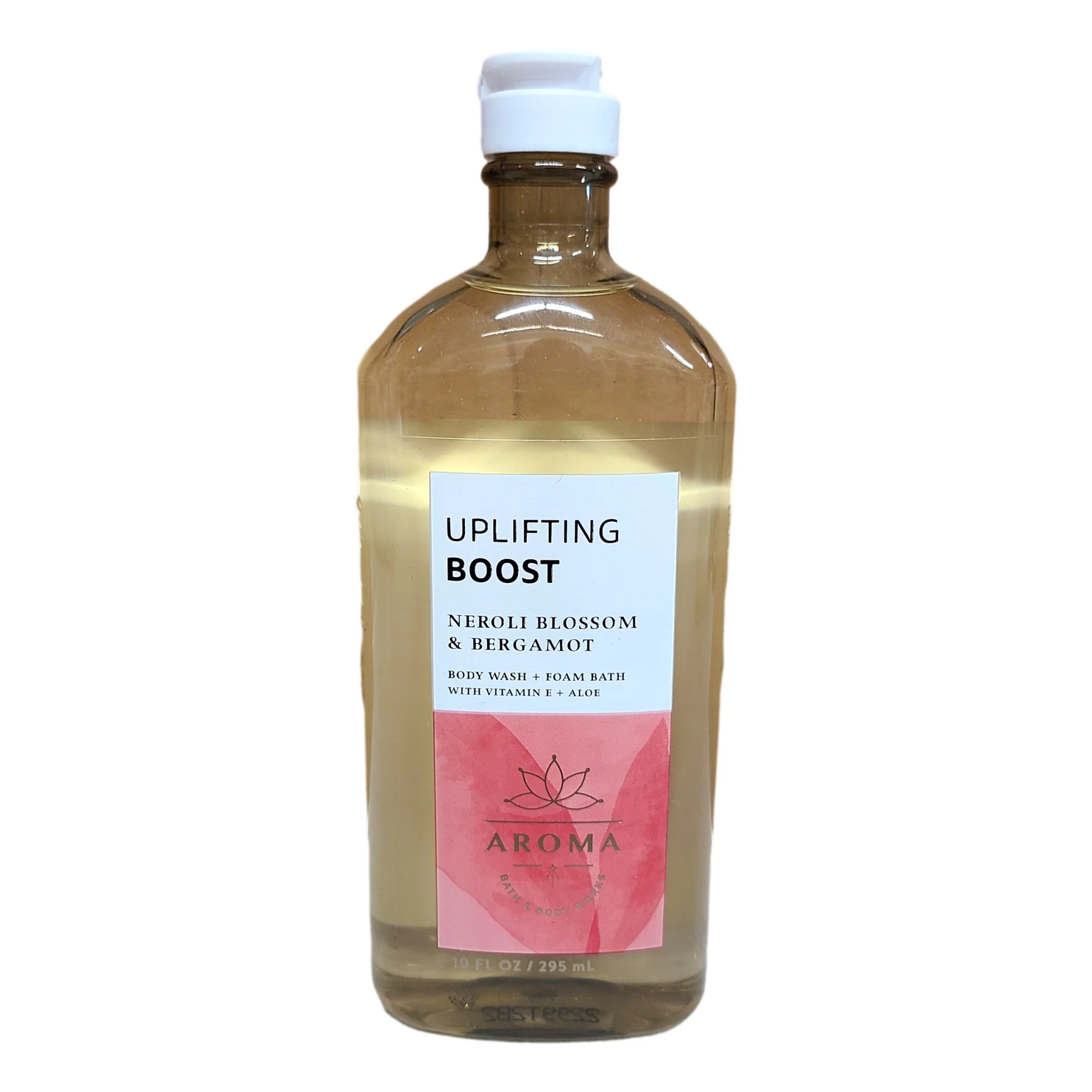 Bath and Body Works Aroma Uplifting Boost NEROLI BLOSSOM BERGAMOT Body Wash Foam Bubble Bath 2 Pack