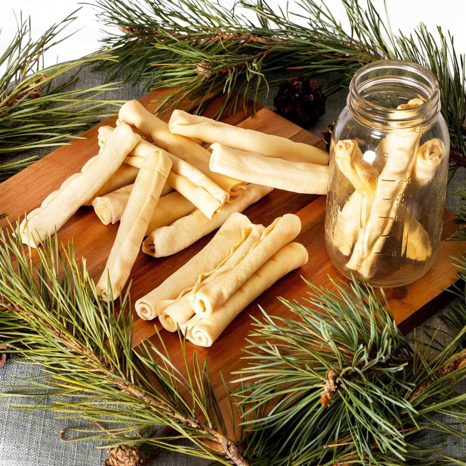 Pet Factory Made in USA Beefhide Chip Rolls Natural Flavor - Pet Supplies online store