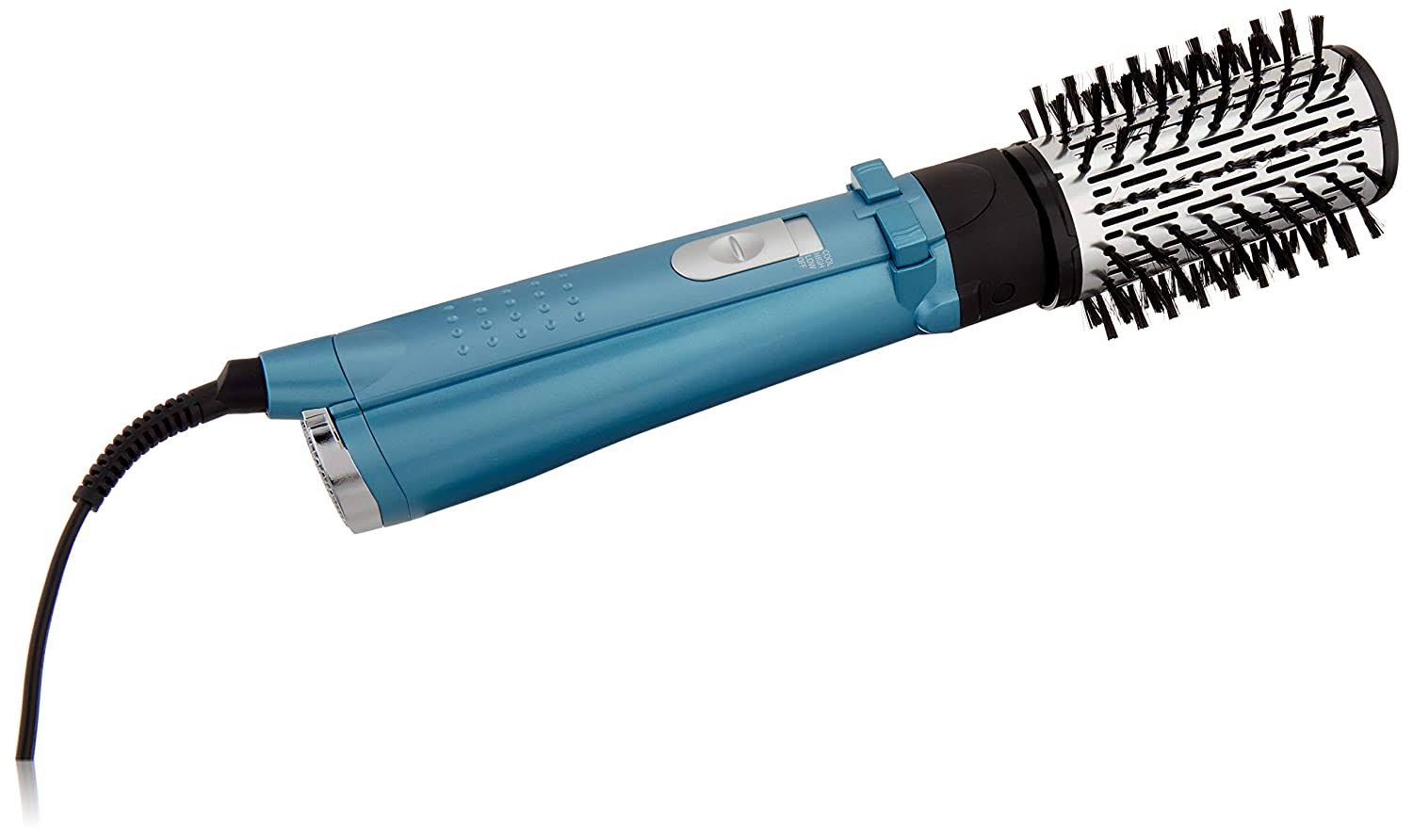 Babyliss Pro BABNT178 Nano Titanium Rotating Hot Air Brush, Blue