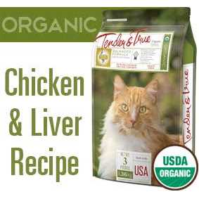 Tender & True Organic Chicken & Liver Recipe Cat Food - Pet Supplies online store