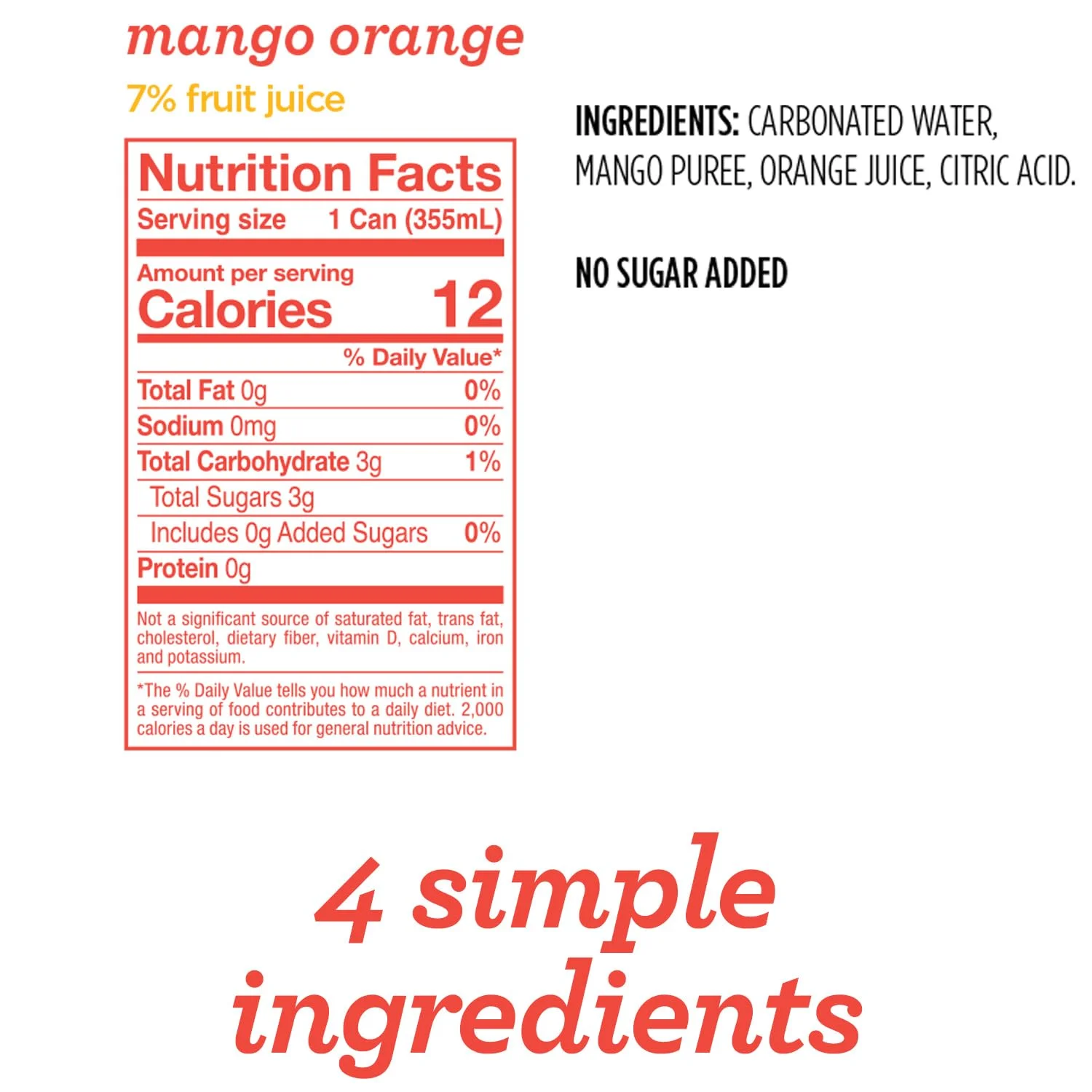 Spindrift Sparkling Water, 4 Flavor Variety Pack, Made With Real Squeezed Fruit, 12 Fl Oz (Pack Of 20)