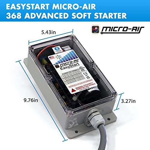 EasyStart MicroAir 368 Soft Start Automotive & RV Easy Start, Air Conditioner Soft Start Works with Generator, Start Air Conditioners at Less Power, Home and Commercial Use