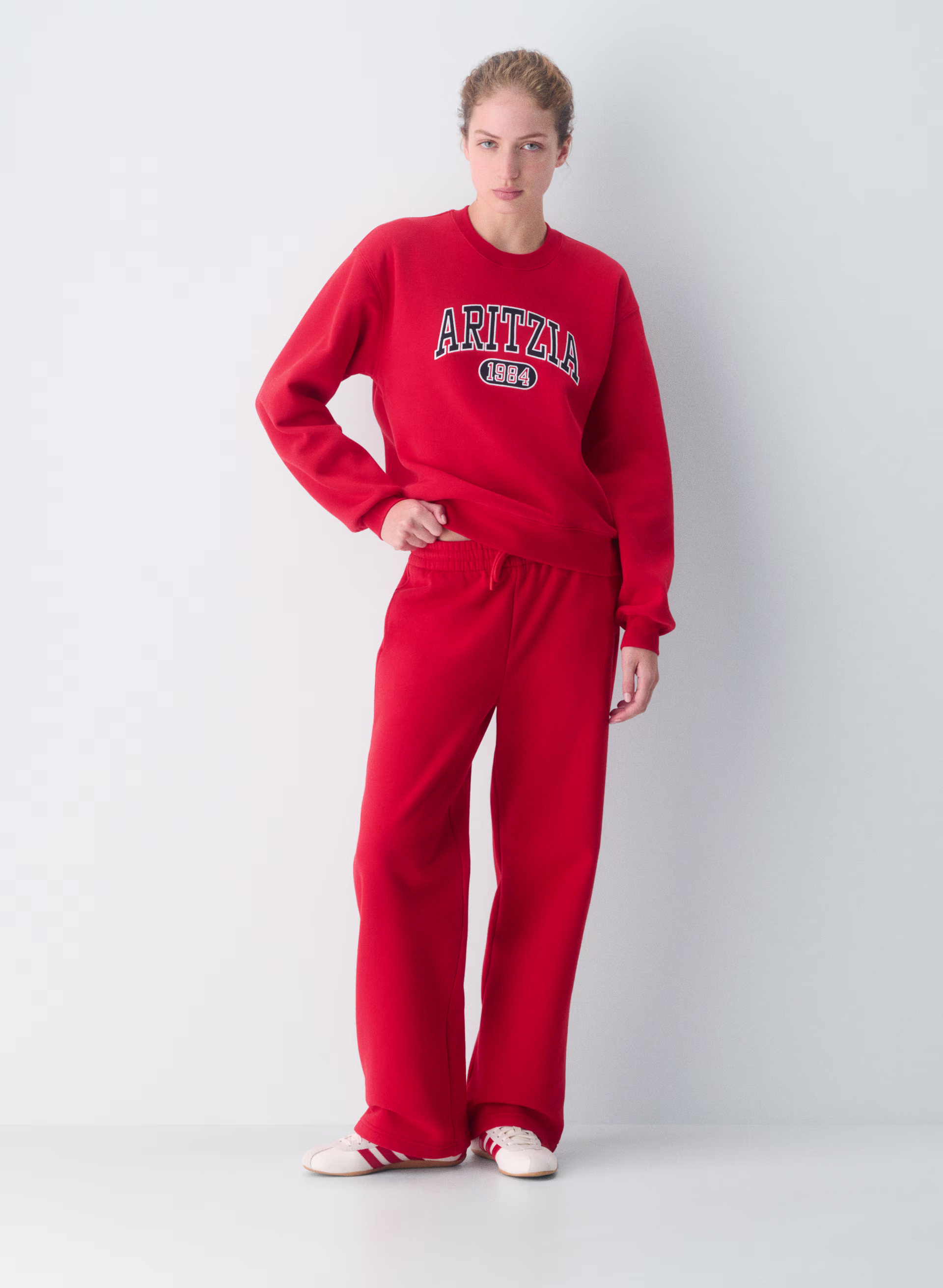 Cozy Sweatfleece Perfect Crew Sweatshirt - ARITZIA OUTLET