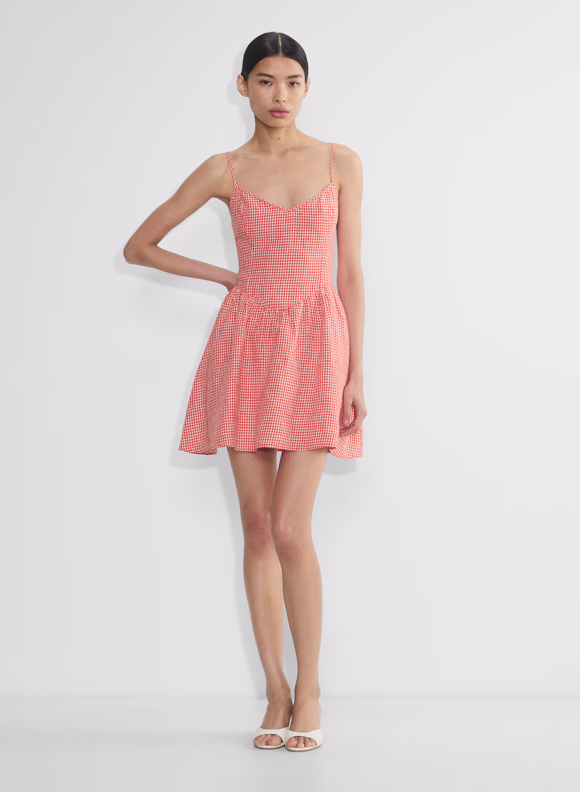 Influence Linen Mini Dress - ARITZIA OUTLET