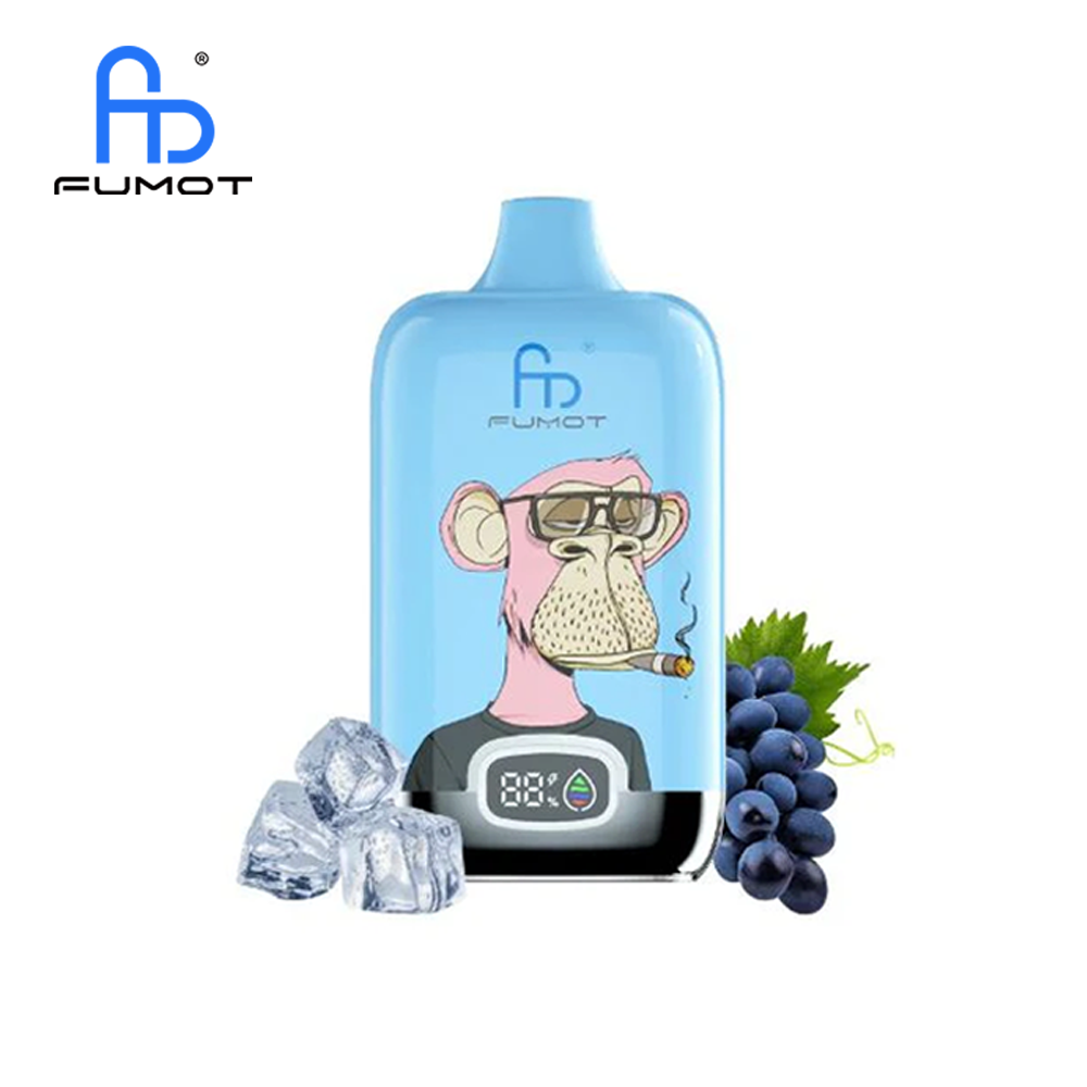 Fumot Digital Box 12000 - Grape Ice (12K Puffs)