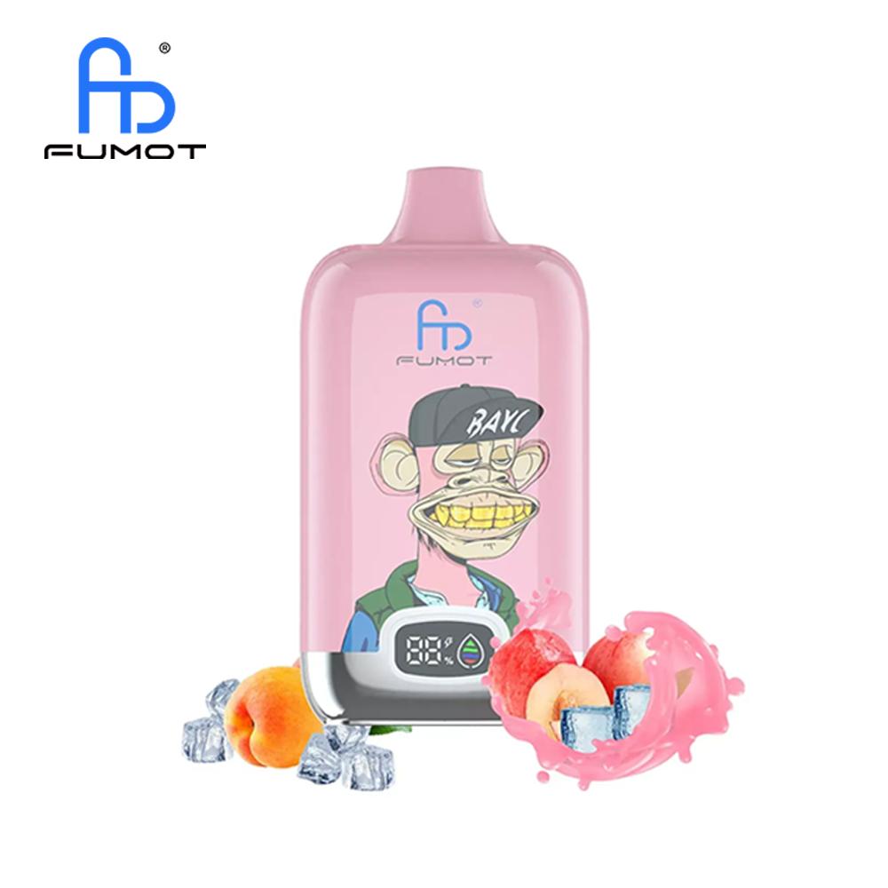 Fumot Digital Box 12000 - Peach Ice (12K Puffs)