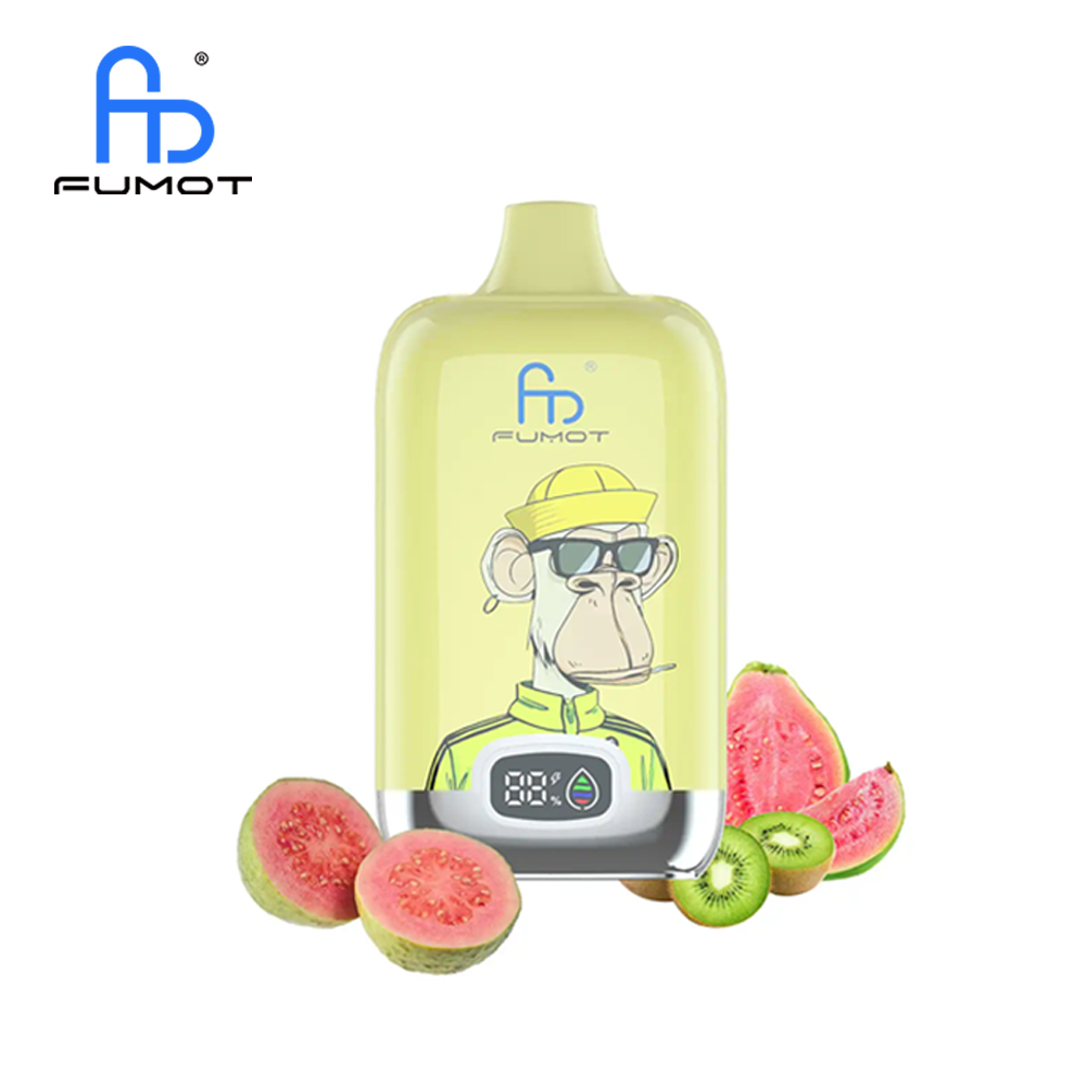 Fumot Digital Box 12000 - Kiwi Passion Fruit Guava (12K Puffs)
